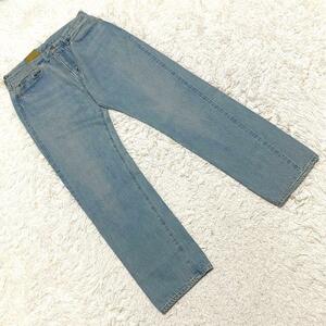 1954 LEVIS VINTAGE CLOTHING（W34）デッドストック ビッグE 501ZXX 赤耳　アメリカ　USA Levi's 501XX 片面タブ 革パッチ オリジナル