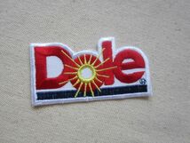 Dole ドール ロゴ バナナ ワッペン/パッチ 企業 USA 古着 アメリカ アメカジ カスタム キャップ ワークシャツ 380_画像3