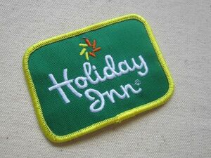 Holiday inn ホリデイ イン ホテル 企業 ワッペン/刺繍 文字 アメリカ USA カスタム ビンテージ 古着 380