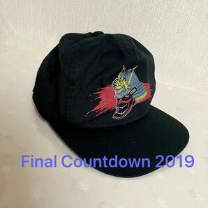 Final Count Down2019 イベント キャップ 帽子　Metallica Europe Tesla Thunder 