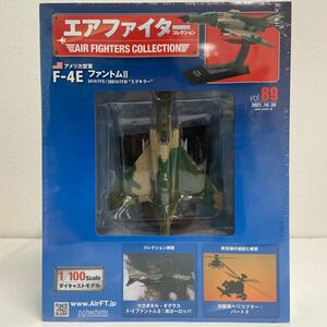 未開封 アシェット エアファイターコレクション #89 1/100 アメリカ空軍 F-4E 34th TFS 388th TFW ミグキラー 戦闘機