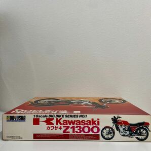 未組立 DOYUSHA 1/8 Kawasaki Z1300 当時物 童友社 カワサキ 旧車 ビッグバイクシリーズ プラモデル ミニカー モデルカーの画像5