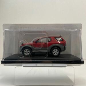 アシェット 国産名車コレクション 1/43 ISUZU Vehicross 1997 Red いすゞ ビークロス 旧車 ミニカー モデルカー