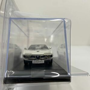 アシェット 国産名車コレクション 1/43 Alfa Romeo Montreal Coupe 1975年 アルファロメオ モントリオール クーペ 旧車 ミニカーの画像3