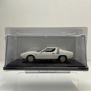 アシェット 国産名車コレクション 1/43 Alfa Romeo Montreal Coupe 1975年 アルファロメオ モントリオール クーペ 旧車 ミニカー