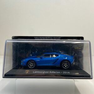 スーパーカーコレクション 1/43 Lamborghini Asterion 2014 ランボルギーニ アステリオン ブルー　ミニカー モデルカー