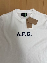 美品 A.P.C アーペーセー メッシュ ロゴ Tシャツ　M_画像2