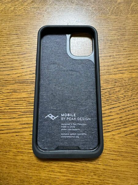 PeakDesign ピークデザイン エブリデイ ケース iPhone 12 mini チャコール M-MC-AD-CH-1
