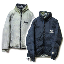 Vintage HELLY HANSEN 　ヴィンテージ オールド ヘリーハンセン　「M」 ダウンジャケット フード収納 136867-q_画像1