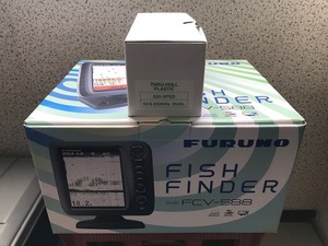 * new goods, last!! old ./ Furuno /FURUNO made Fish finder FCV-588 oscillator attaching!!*