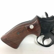 KOKUSAI コクサイ SMITH & WESSON 38 S&W.357 マグナム スミス ウェッソン アメリカ製 ミリタリー ガン 銃 モデルガン 鉄砲 木目 ブラック_画像5