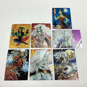 Lady Death　CHROMIUM TRADING CARDS Ⅱ　7枚 まとめて　CAHOS! COMICS　HEAVEN　LADY DEMON　PAGAN　等　アメコミ　レディーデス