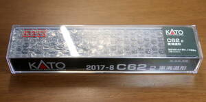 ★☆【新品即決】KATO　国鉄蒸気機関車　Ｃ６２-2 （2017-8）専用KATOケース入りの単品☆★