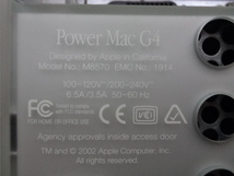 Apple　Power　Mac G4　M8570　ジャンク_画像6