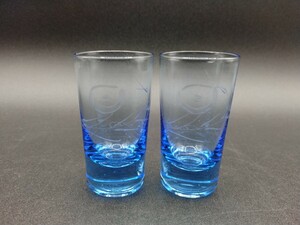 アンティーク グラス 2個 ショットグラス リキュールグラス 【2-c#】