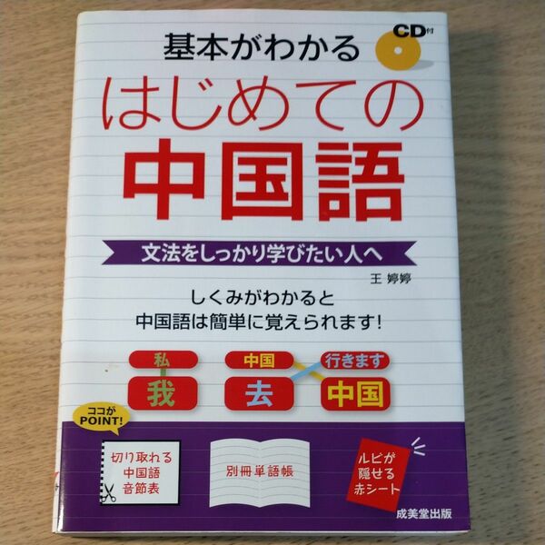 基本がわかるはじめての中国語　文法をしっかり学びたい人へ 王【テイ】【テイ】／著