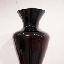 フラワーベース 大型 ガラス 黒 花瓶 インテリア 雑貨 リビング エントランス 玄関 モデルルーム 北欧 モダン 検:エミリオロバ LSA _画像6