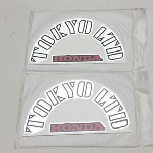 HONDA　純正部品　新品　ゴリラ用　東京リミテッド　タンクマーク　2枚セット　87121-165-960