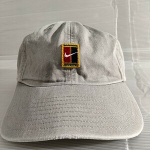 ナイキ　テニス　チャレンジコート キャップ　　 Nike Tennis Challenge Court Hat Cap　90年代 カーキ　ビンテージ　vintage 90's khaki 