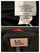 5.11 Tactical ブリストル パーカ　インナー　ソフトシェル ジャケット BLACK 黒　タクティカル　softshell 防風　ストレッチ　透湿Ｌ 3zip_画像2