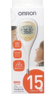  Omron электронный термометр MC-682 предположение тип 15 секунд младенец осмотр температура мягкость p трос зуммер звук off функция подсветка новый товар нераспечатанный вся страна отправка в тот же день 