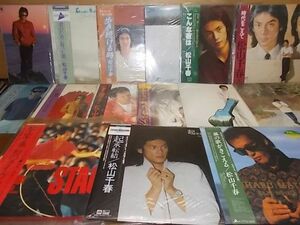 B3062 【未確認】　松山千春　LP16枚セット