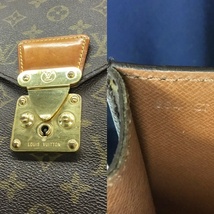 中古 ルイヴィトン バッグ LOUIS VUITTON ポルトドキュマン・セナトゥール M53335 書類 ブリーフケース セカンドバッグ 145331_画像10