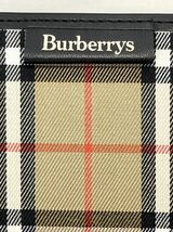 未使用 訳あり バーバリーBURBERRY ノバチェック 手帳 手帳カバー シャドーホース ベージュ x ブラック BEN90-A 箱付き 139500_画像5