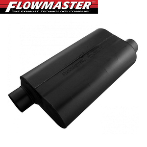 Flowmaster マフラー タイコ スーパー50シリーズ 53058 3インチ オフセットIN　3インチ オフセットOUT 汎用