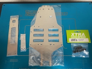 【送料無料】タミヤ ラジコン トップフォース アルミシャーシ アルミステア セット エボ マンタレイ DF01 TAMIYA RC TOP-FORCE Parts