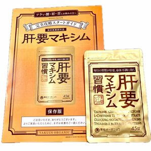 薬院オーガニック 肝要マキシム習慣 45錠