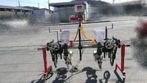 （滋賀）アグリテクノ矢崎 クリーンシーダ RXG 除草散布機(VH)付き リモコンあり 2連 滋賀県より直接引取りのみ_画像4