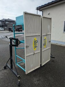 （富山）熊谷 グレンcontainer AC-10N 3相200V 1.2ｍホース ホースincluded根部に穴Yes 籾センサー欠品 富山PrefectureBlack部市の店舗受取限定 配送不可