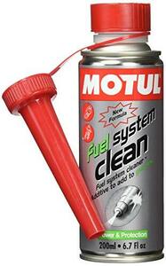 MOTUL(モチュール) FUEL SYSTEM CLEAN MOTO (フューエルシステムクリーン モト) ガソリンエンジン用燃料系統洗浄剤 [正規品] 200ml