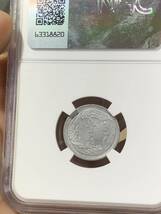 外国硬貨 満州貨幣 壹分　NGC鑑定済みMS62 希少硬貨 貨幣 世界コイン 収蔵品放出_画像2