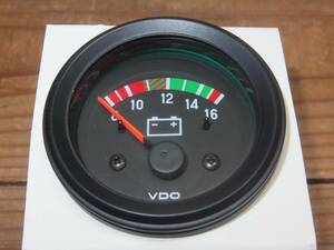 VDO 52mm диаметр вольтметр 8~16V