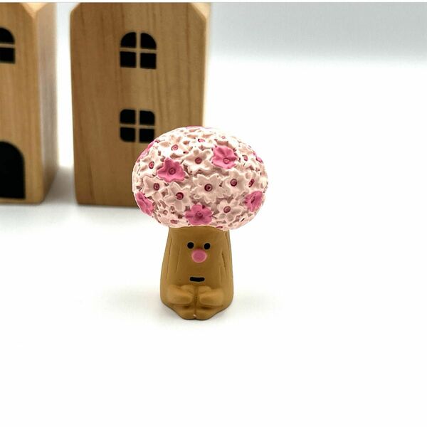 極美品 コンコンブル concombre デコレ 桜 置物