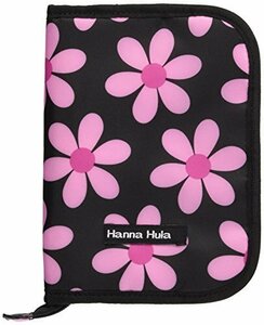 即決価格★ 母子手帳ケース（マルチケース） レトロフラワーピンク ハンナフラ（Hａｎｎａ Hｕｌａ） Mサイズ