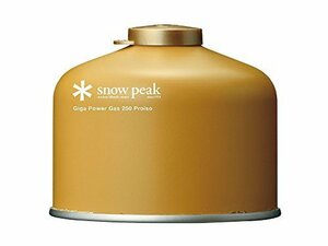 【お買い得品】 プロイソ スノーピーク（ｓｎｏｗ GP－250GR ｐｅａｋ） ギガパワーガス250