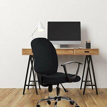【SALE期間中】 椅子カバー オフィスチェアカバー 伸縮素材 Pｅｒｆｅｃｔｇｏｉｎｇ 座面部分と背もたれ 事務椅子用 オフィ_画像5