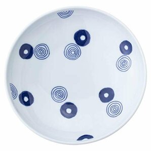 【在庫品のみ】 セット 皿 藍丸紋 13309 13309 西海陶器 取皿 15ｃｍ 直径 軽量 波佐見焼 5枚の画像7