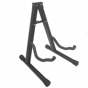 [ time sale ] black contrabass musical instruments steel made string stand put folding type 