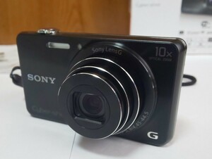 SONY Cyber−Shot DSC-WX220 サイバーショット コンパクトデジタルカメラ コンデジ 黒 デジカメ