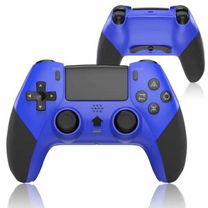 ワイヤレスコントローラー PS4 コントローラー 新品 プレステ4 青 ブルー ブルーブラック ジャイロセンサー 背面ボタン
