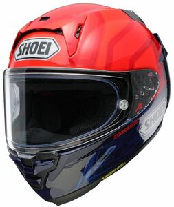 新品未使用　SHOEI X-Fifteen MARQUEZ 7［エックス フィフティーン マルケス 7 TC-1 (レッド／ブルー)］ヘルメット　Mサイズ:57-58cm