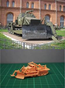 1/144 未組立 Russian BAT-M Track-layer (fine detail) Resin Kit (S3026)