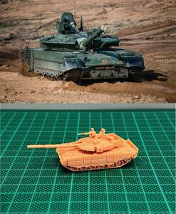 1/144 未組立 Russian T80BVM Main Battle Tank (fine detail) Resin Kit (S3039)