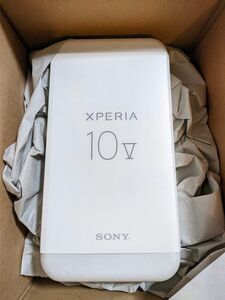 Xperia 10 V XQ-DC44 6.1インチ メモリー6GB ストレージ128GB ホワイト SIMフリー 新品未使用品