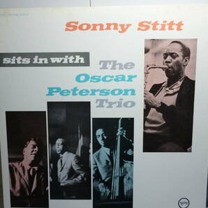 LP SONNY STITT ソニー・スティットとオスカー・ピーターソン・トリオ MV 2538/SONNY STITT SITS IN WITH THE OSCAR PETERSON TRIO の画像1