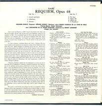 AL818■FAURE/フォーレ■REQUIEM/レクイエム(LP)UK盤_画像2